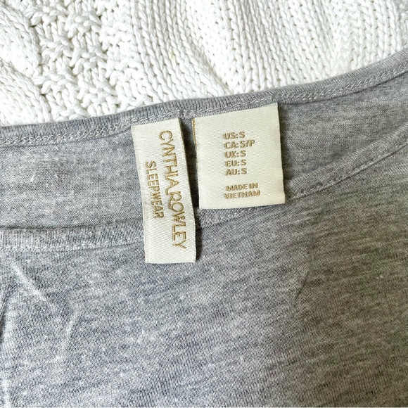 CYNTHIA ROWLEY women’s long sleeve tee - Picture 3 of 5